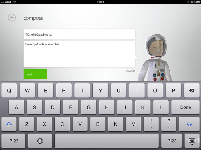 Xbox Live App iPad