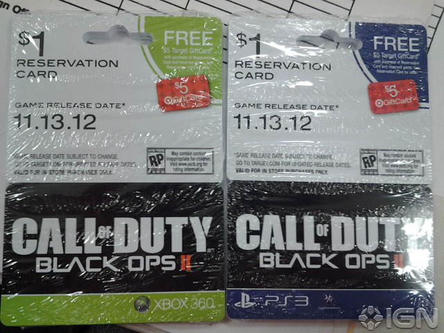 Black Ops 2 Target Leak